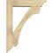 Ekena Millwork Legacy Traditional Rough Sawn Bracket w/ Offset Brace, Douglas Fir, 6"W x 26"D x 34"H BKT0604X26X34LEC01RDF - alternate 2
